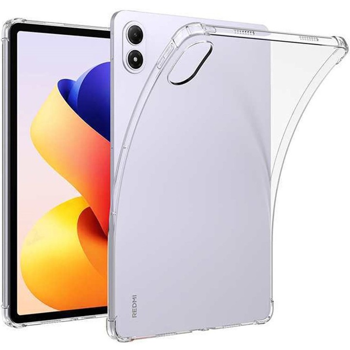 Husa pentru Xiaomi Redmi Pad 2 Pro, din silicon, transparenta