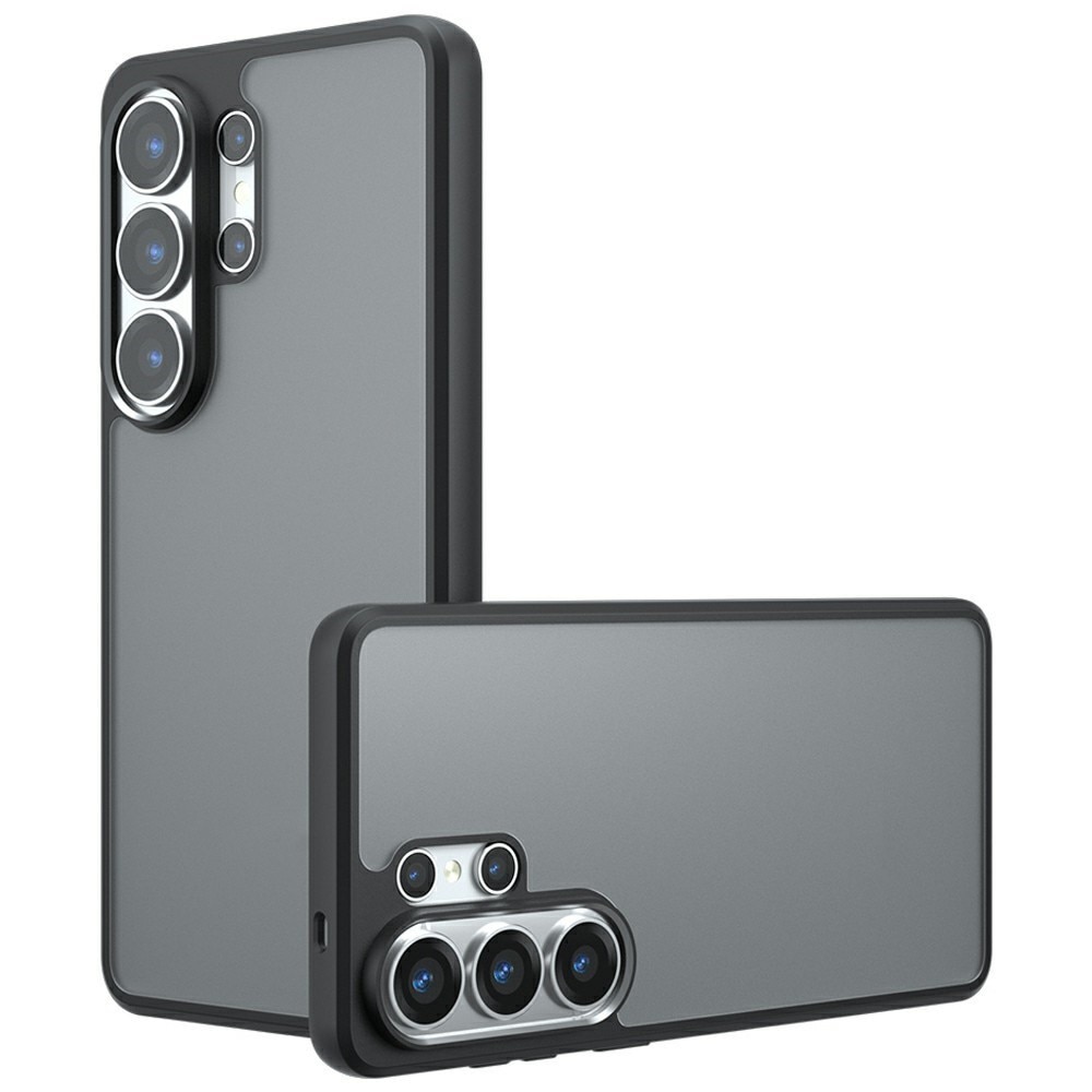 Husa telefon, XGSM, Pentru Samsung Galaxy S26 Ultra, mata, neagra, Policarbonat/TPU