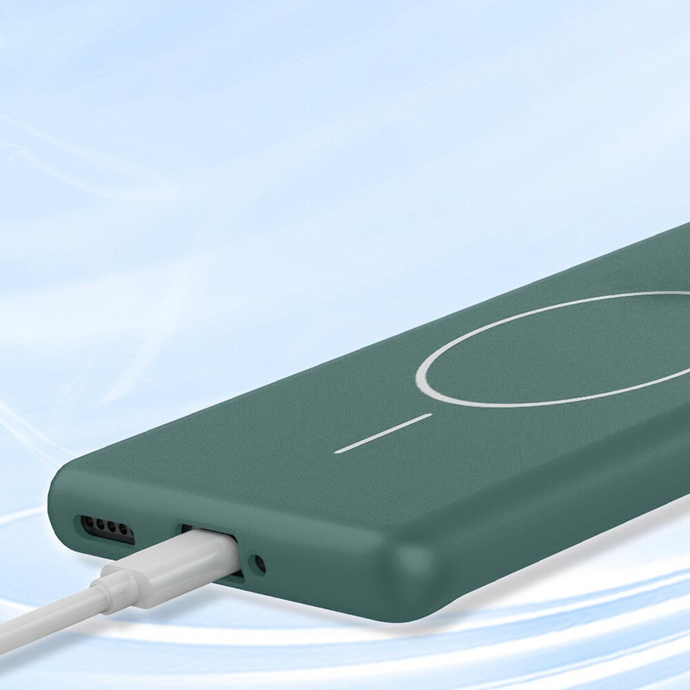 Husa pentru Honor Magic 8 Lite, Silicone Lite, verde