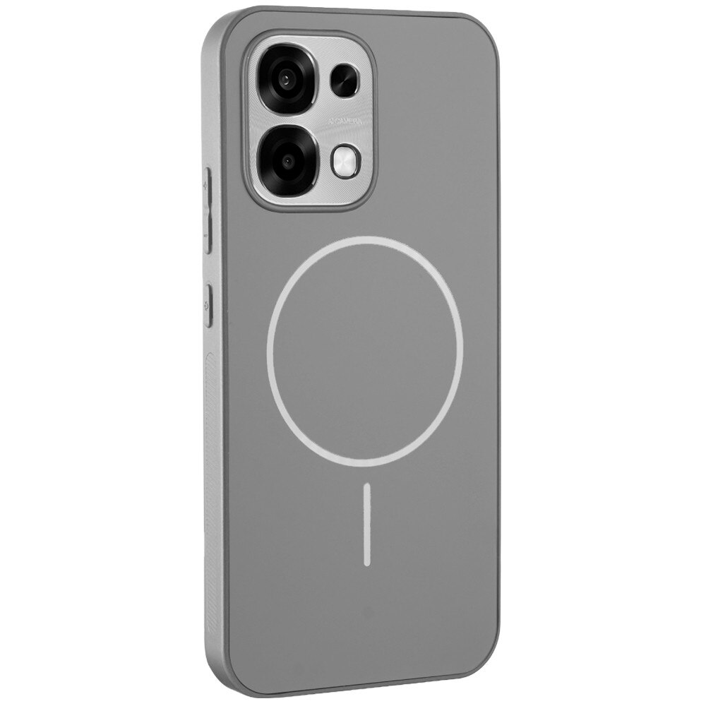 Husa telefon Oppo A6 Pro 5G, XGSM, tytan gri, compatibila cu MagSafe