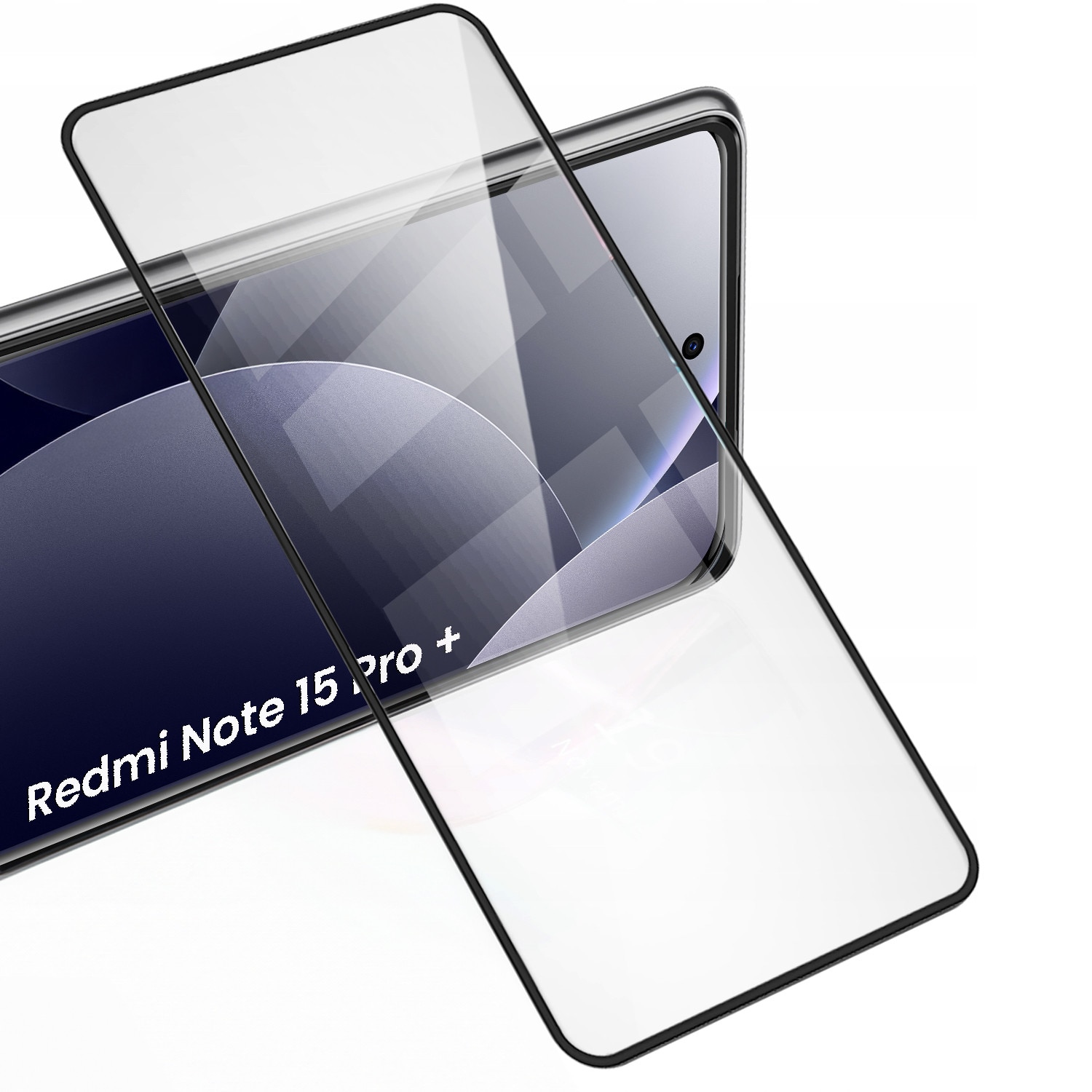 Set 2x Sticla Temperata ERBORD 3D pentru Xiaomi Redmi Note 15 Pro Plus 5G / Poco M8 Pro 5G, Protectie Completa, 9H, Transparent