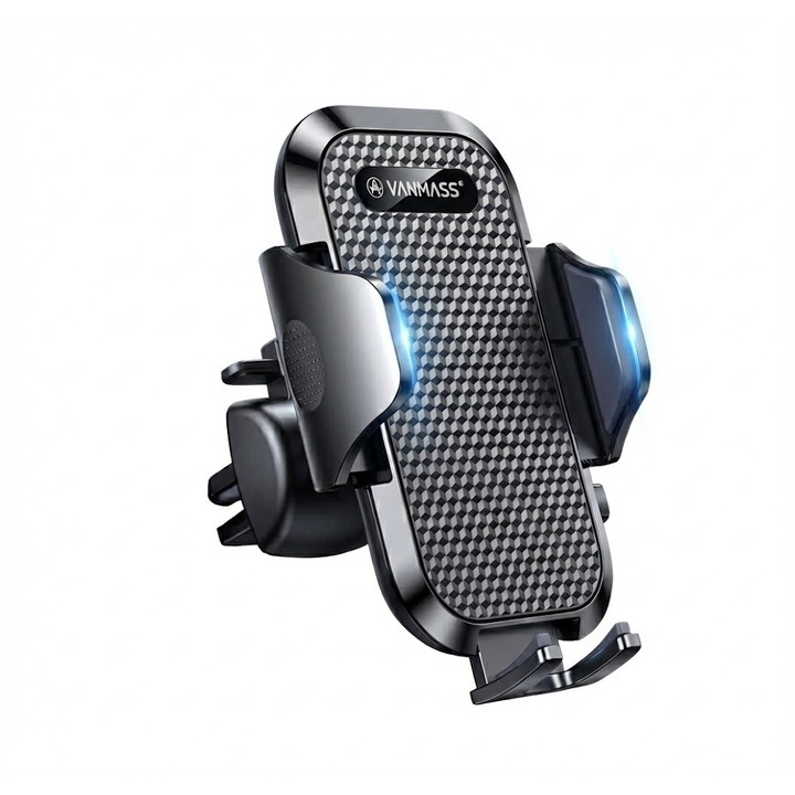 Suport Auto de Telefon, Reglabil, pentru Grila Ventilatie sau Parbriz, Brat Telescopic - CN