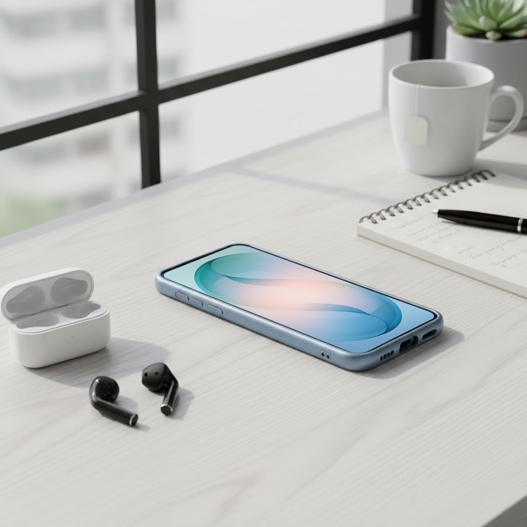 Husa pentru Samsung Galaxy S26, ColorMag, compatibila MagSafe, albastru