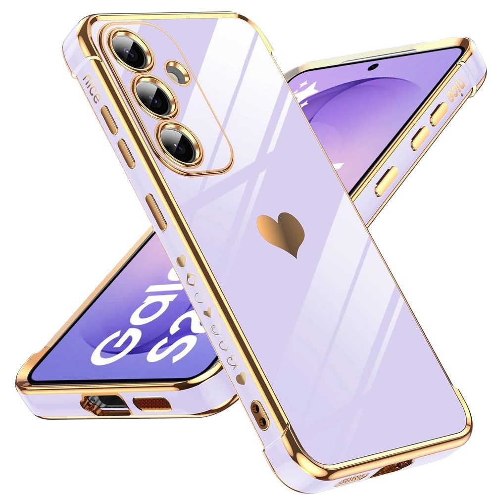 Husa pentru Samsung Galaxy S26, Electro heart, violet