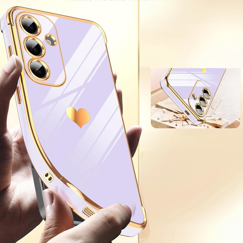 Husa pentru Samsung Galaxy S26, Electro heart, violet