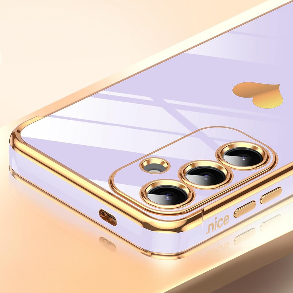 Husa pentru Samsung Galaxy S26, Electro heart, violet