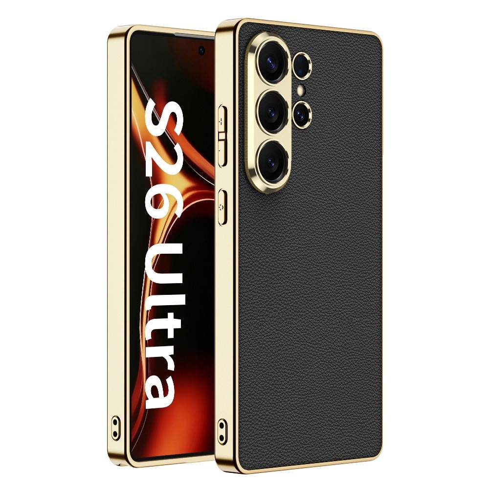 Husa pentru Samsung Galaxy S26 Ultra, GKK Leather, negru