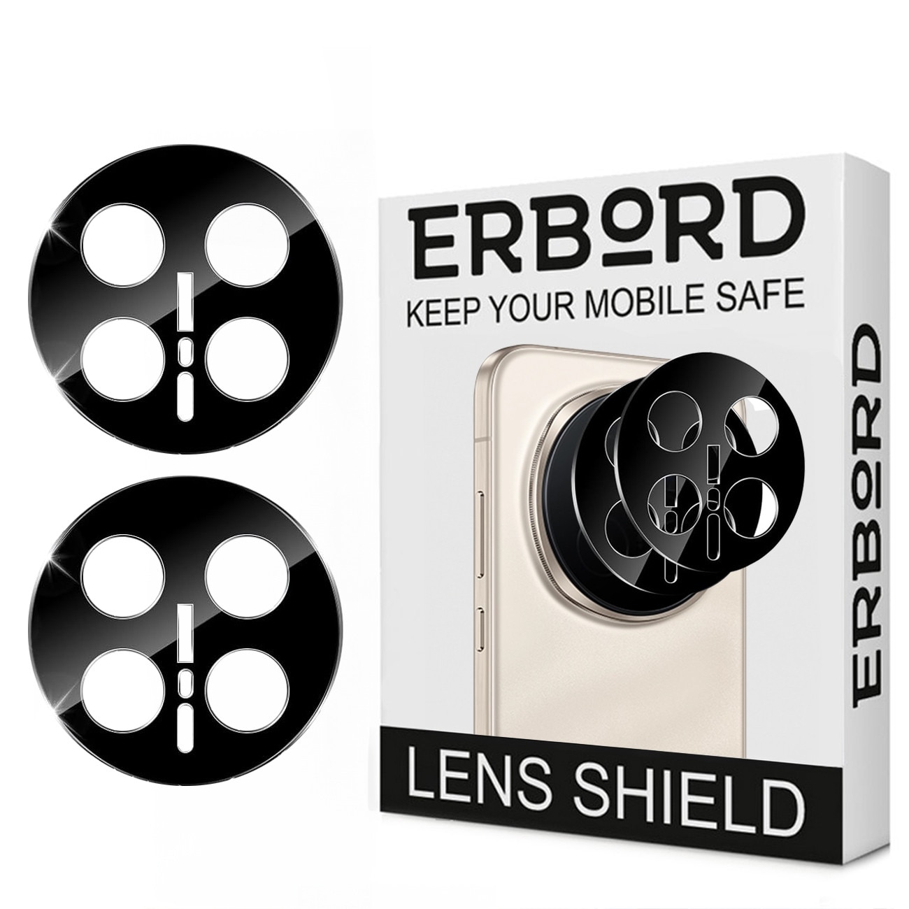 Set 2x Folii de protectie din sticla pentru aparat Honor Magic 8 Pro, transparent, 9H