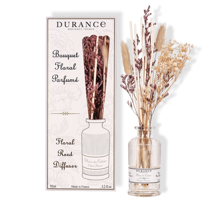 Szárazvirágos diffúzor pamutvirág 95 ml