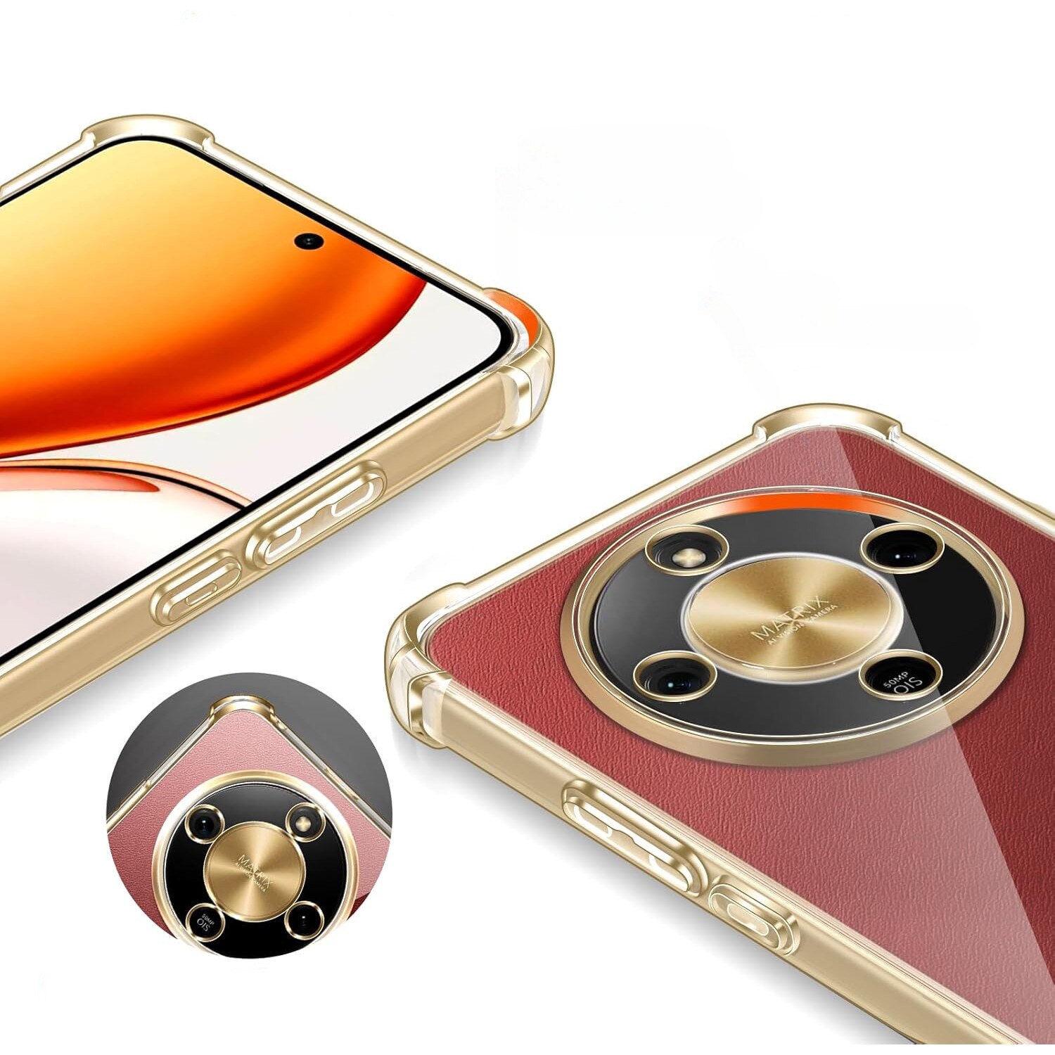 Husa pentru Honor Magic 8 Lite, rezistenta la cazaturi, transparenta