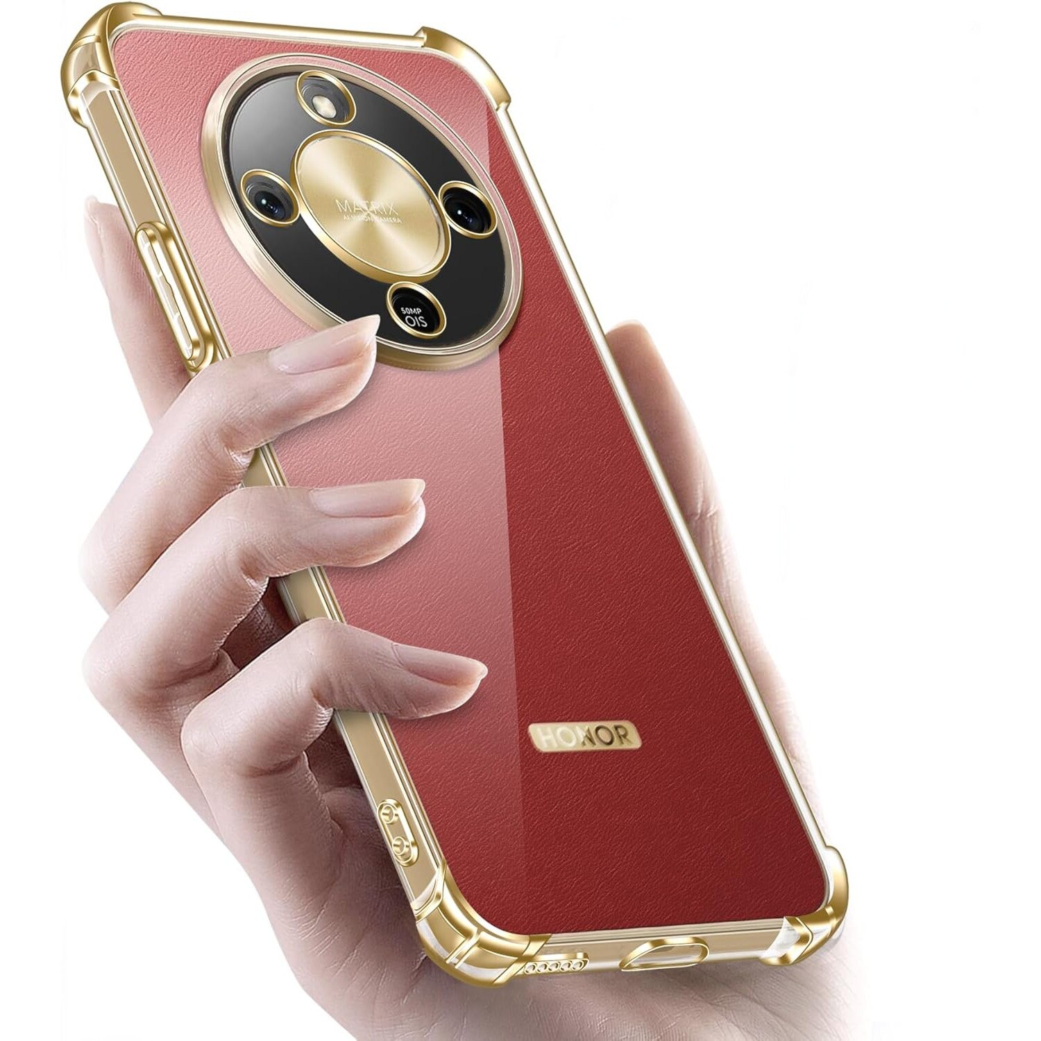 Husa pentru Honor Magic 8 Lite, rezistenta la cazaturi, transparenta