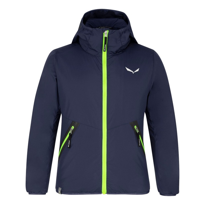 Jacheta trekking copii Salewa Reversible-Bleumarin/Lime-116