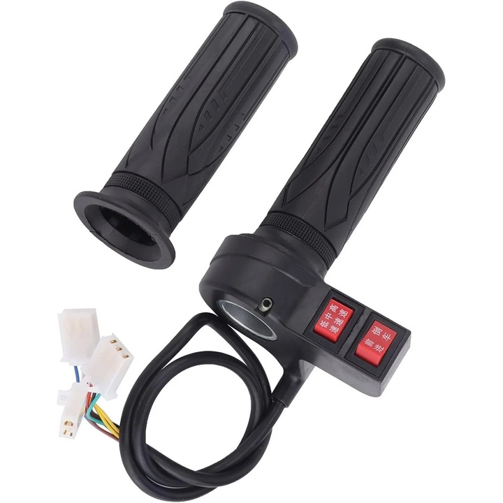 Acceleratie cu comenzi lumini triciclu electric