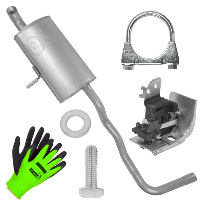 POLMOSTRÓW hátsó kipufogódob Renault Grand Scenic 3 III JZ 09 - 16 1.5 1.9 VAN