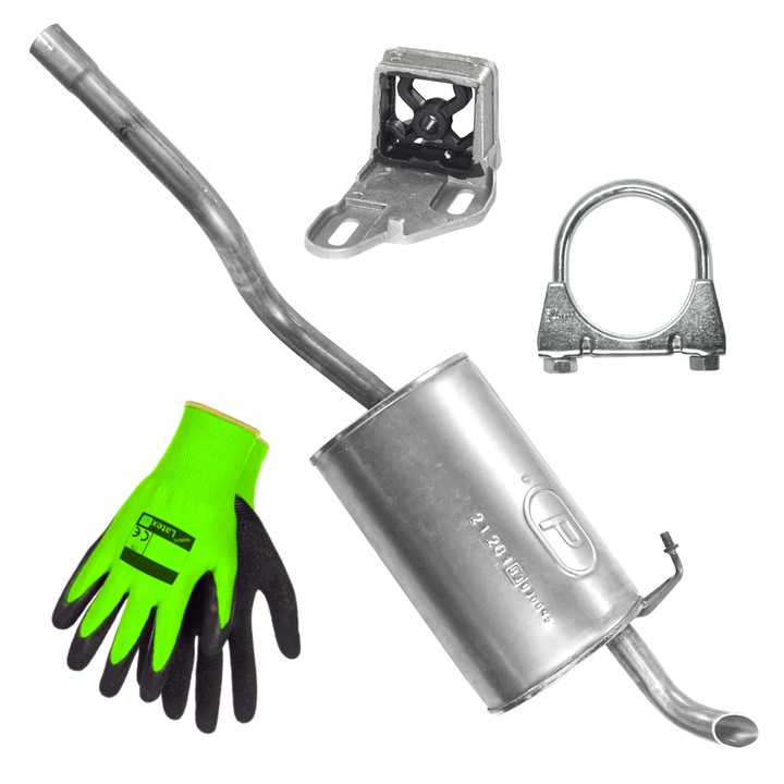 POLMOSTRÓW hátsó kipufogódob Renault Clio 2 II 98-05 1.2 1.9 D Hatchback modellekhez