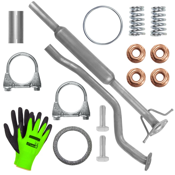 Междинно гърне POLMOSTRÓW за Suzuki Swift 3 III MZ/EZ 05-07 1.3 D 1.3 1.5 Хечбек