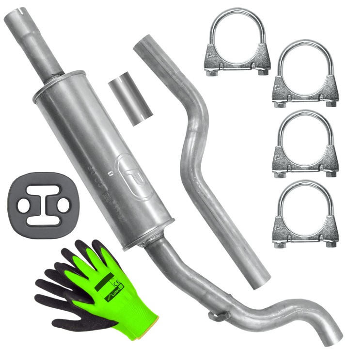 Toba intermediara POLMOSTRÓW pentru Volkswagen Passat B6 05-10 1.9 TDI 2.0 TDI Sedan Combi