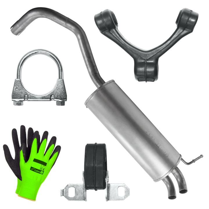 Toba finala Polmostrow pentru Skoda Fabia 2 II 07 - 10 1.4 1.9 Hatchback