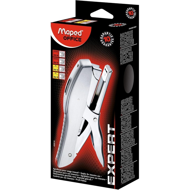 Capsator Maped, design ergonomic, mecanism premium, capacitate mare, 60mm