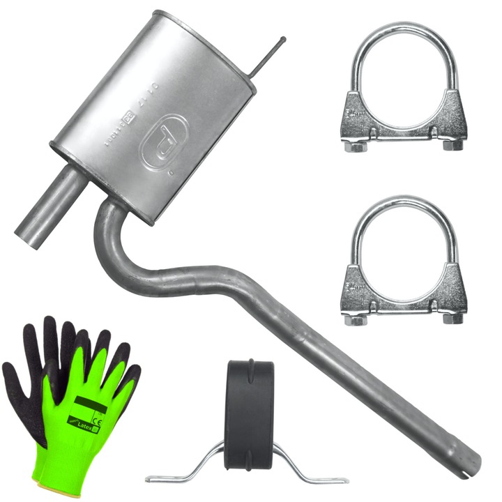 Toba intermediara Polmostrow pentru Audi A4 B5 94 - 01 1.8 Sedan Break Avant