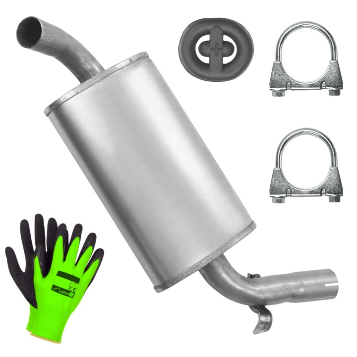 Középső kipufogódob Polmostrow Seat Toledo 1 I 91 - 99 1.6 Sedan