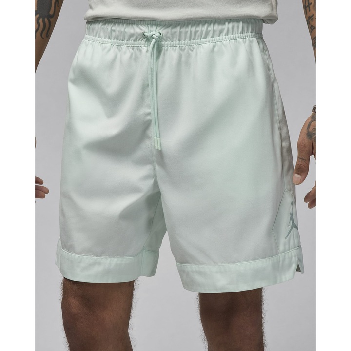 Pantaloni sport barbati Nike Jordan Essentials, 65% poliester/35% bumbac, verde, marime 23 US