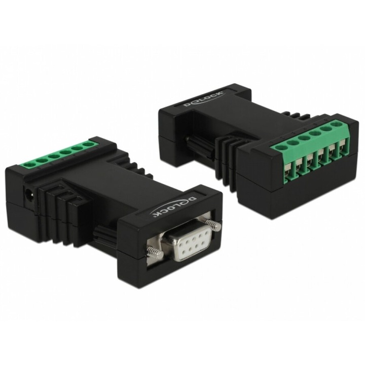 Convertor Serial RS-232 la RS-422/485, Delock, protecție ESD 15 kV, izolare 2.5 kV