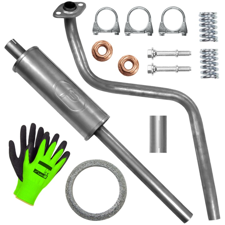 Középső kipufogódob Toyota Yaris 1 I P1 03 - 05 1 Ferdehátú INGYENES