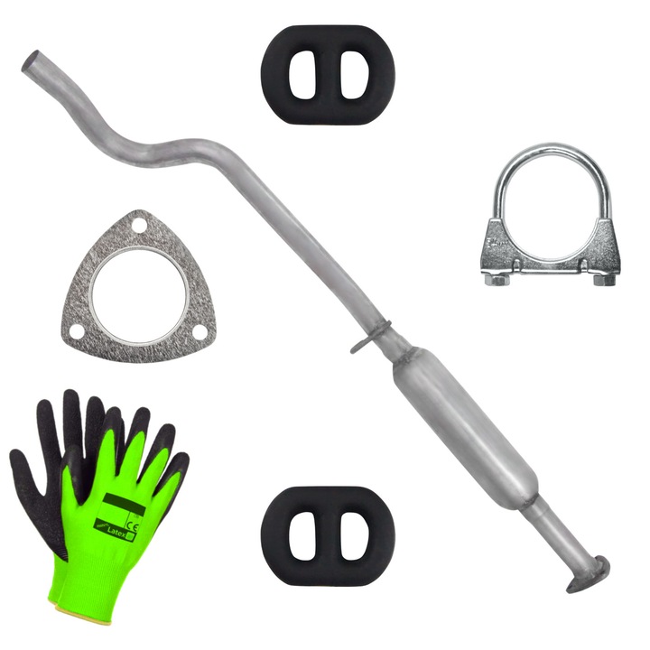 Középső kipufogódob Opel Corsa 1 I A 82 - 93 1.2 1.3 1.4 1.6 Hatchback Sedan, POLMOSTRÓW