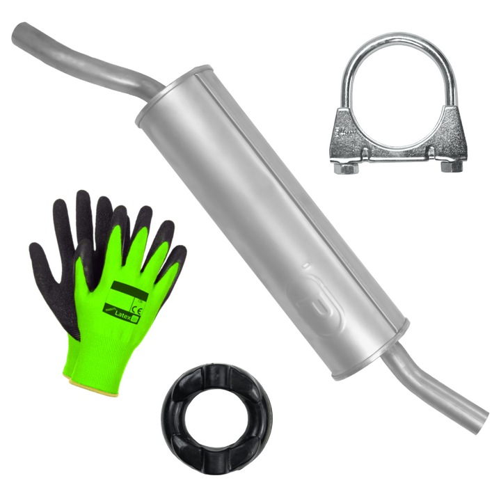 Hátsó kipufogódob Polmostrow BMW 3-as Sorozat E30 82 - 90 1.8 Sedan