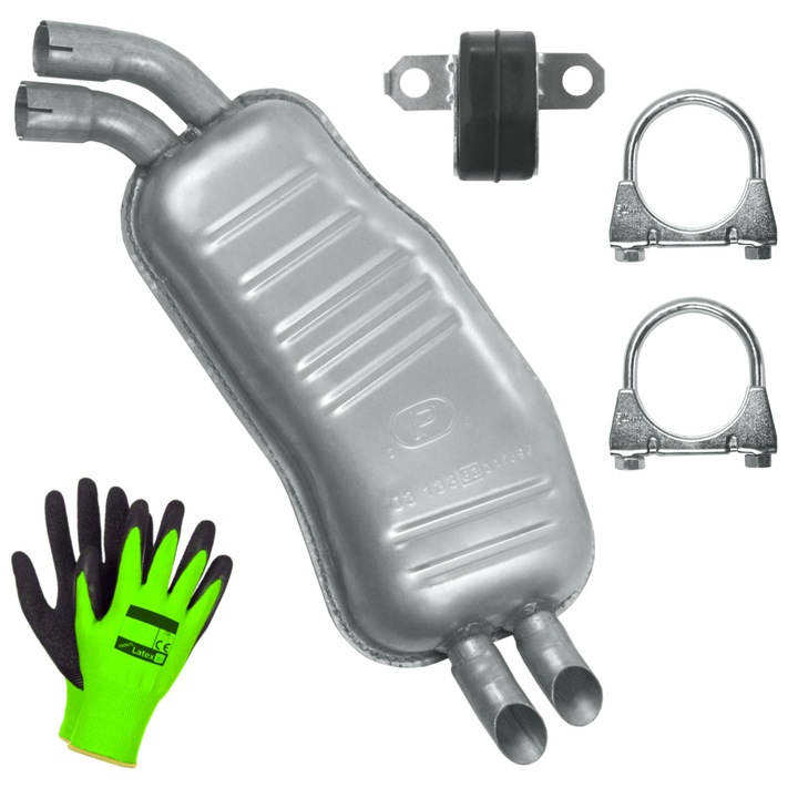 Polmostrow BMW 3-as Sorozat E46 99 - 05 2.9 3 Sedan Cabrio Kombi Touring Coupe végső kipufogódob