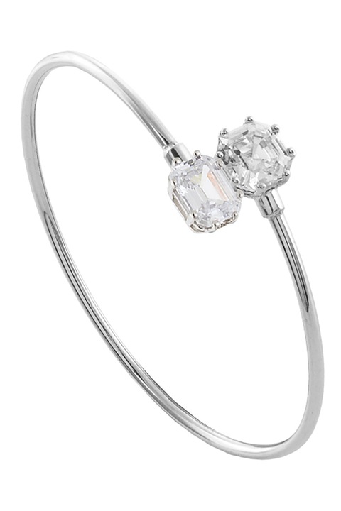 OXETTE, Bratara din argint placata cu rodiu, Argintiu