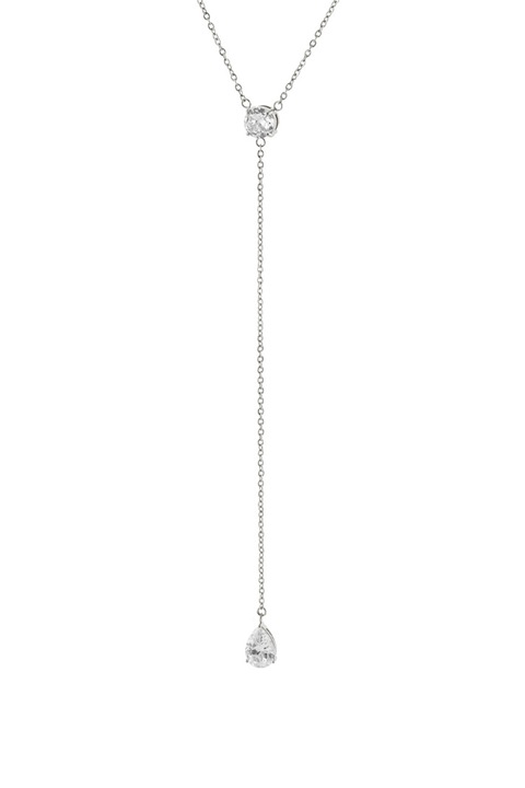 Loisir by Oxette, Colier cu elemente zirconia, Argintiu