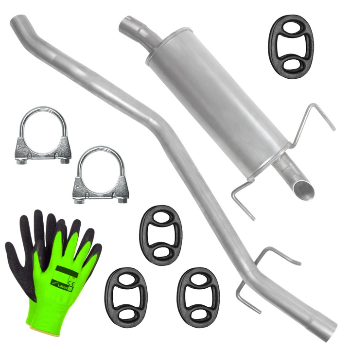 Set tobe de esapament POLMOSTRÓW pentru Opel Astra 3 III H 1.9 CDTI 04 - 09 Combi