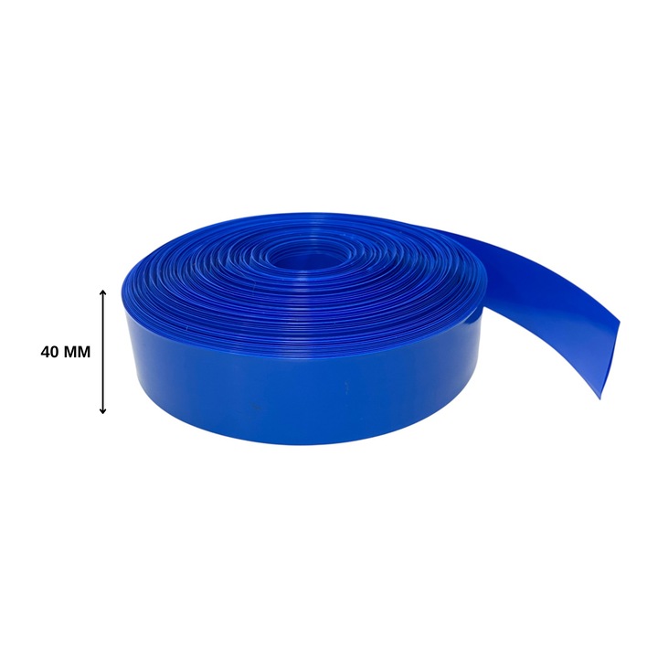 Tub PVC Termocontractabil 40 mm pentru Acumulatori