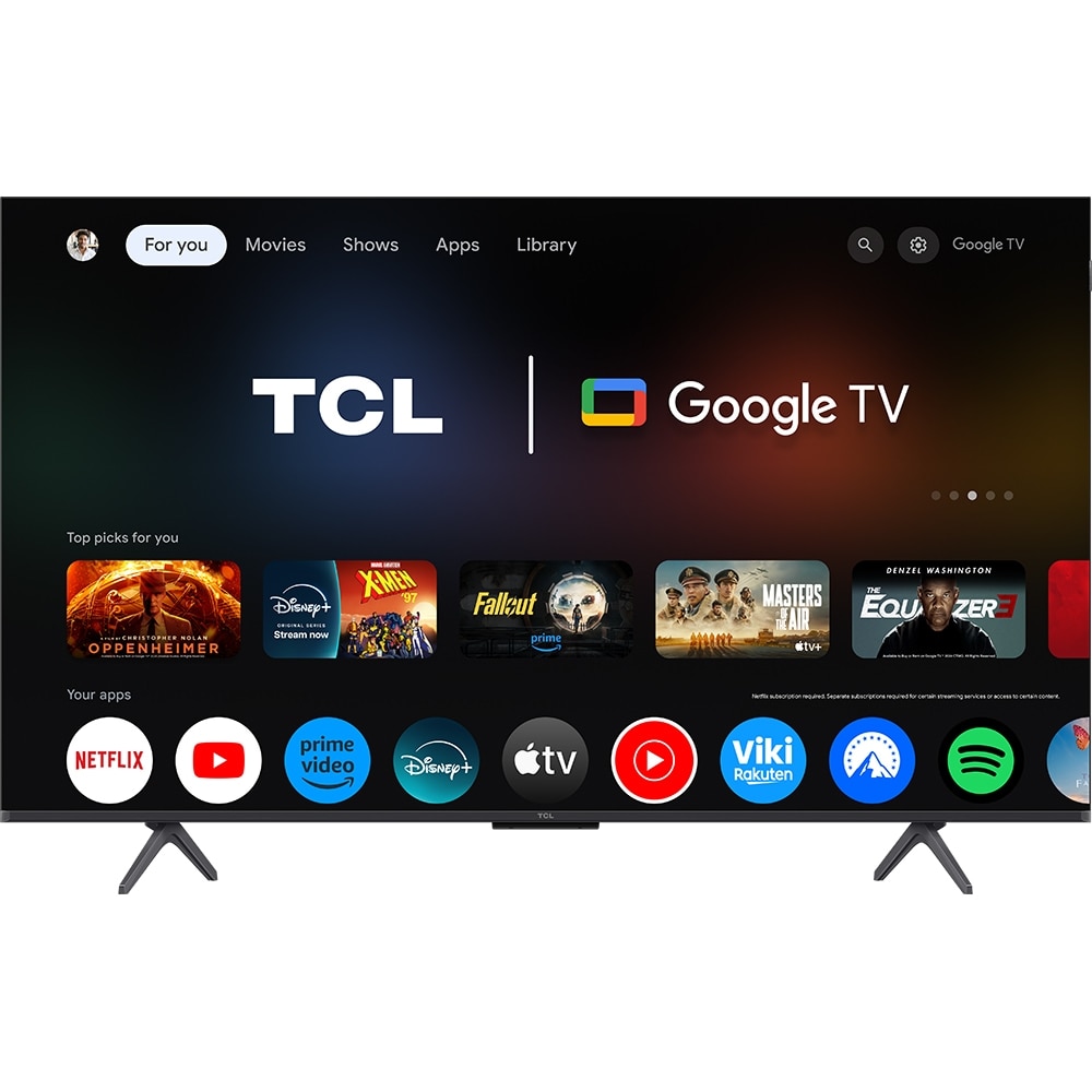 Televizor Mini Led Smart TCL 50C69K, Ultra HD 4K, HDR, 126 cm, Clasa E, Negru