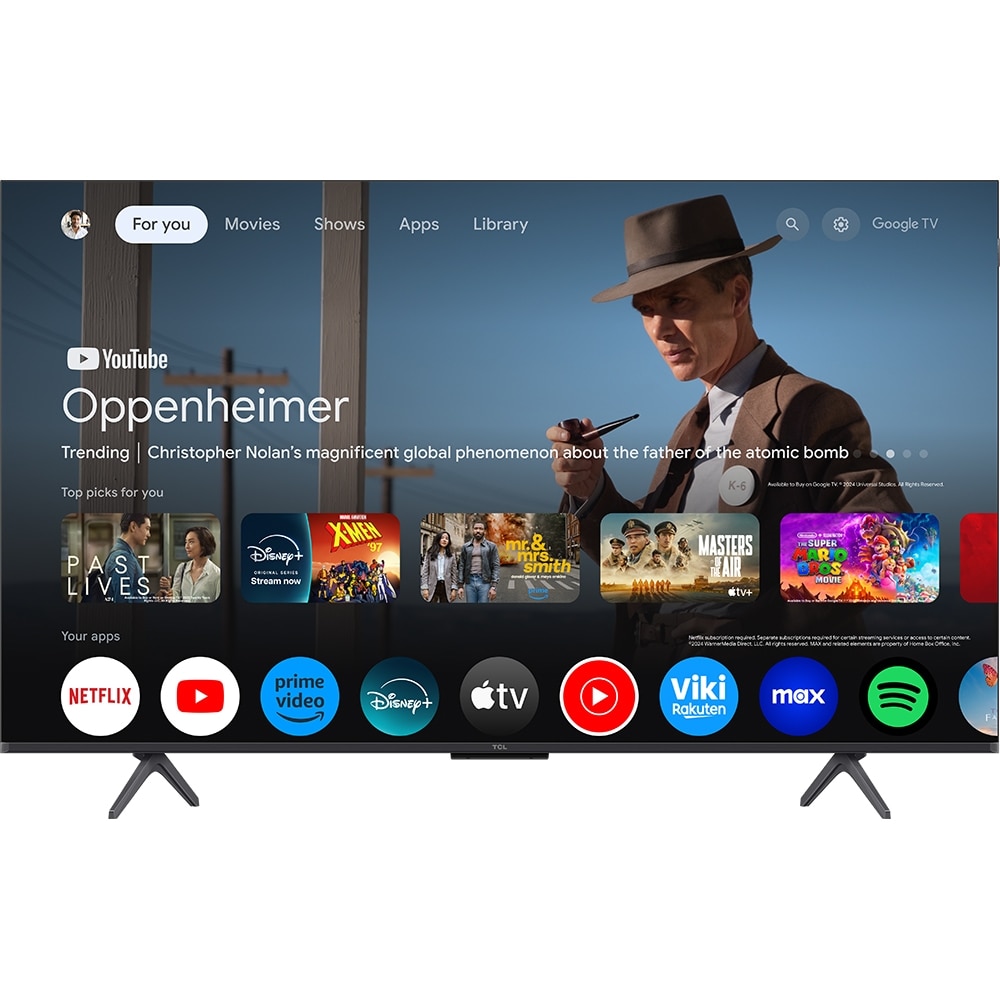 Televizor Mini Led Smart TCL 50C69K, Ultra HD 4K, HDR, 126 cm, Clasa E, Negru