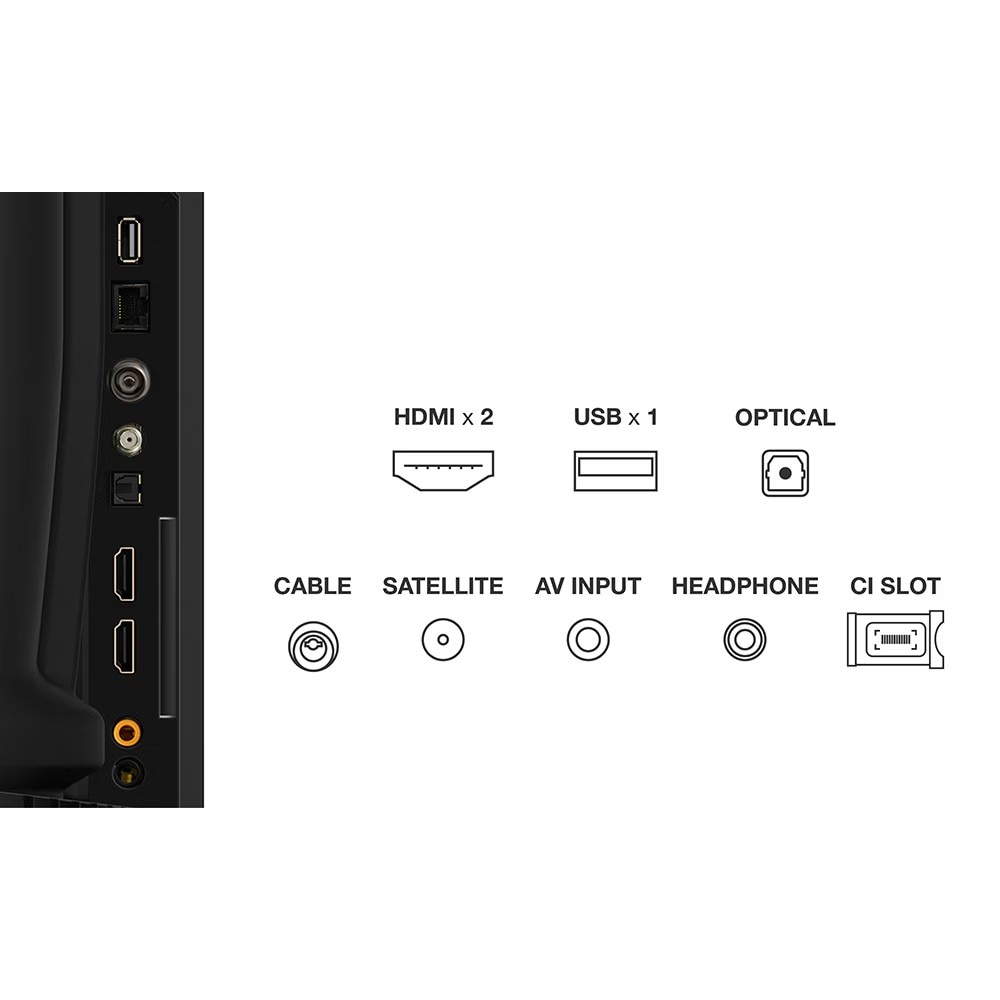Televizor QLED Smart TCL 50S59K, Full HD, HDR, 126 cm, Clasa E, Negru