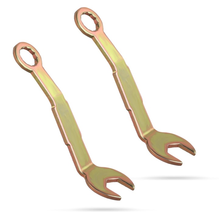 Cheie reglaj usa dulap, Pivot, Otel, 3/8 deschidere, Set 2 buc