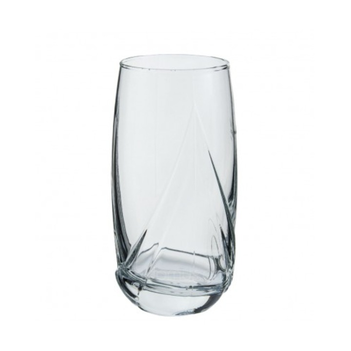 Set 6 pahare apa, Uniglass, 36C Glory, 360ml, sticla