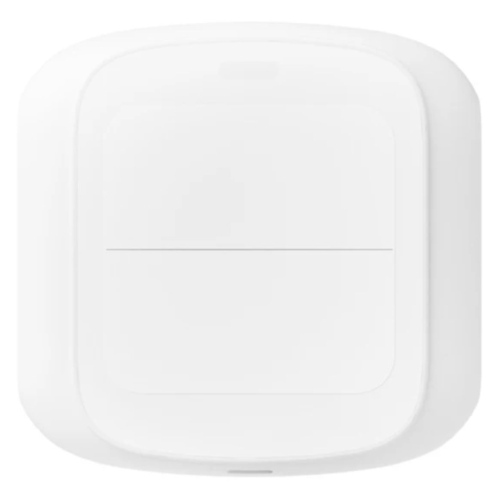 Intrerupator inteligent Mxm, Tuya, Zigbee, 2 butoane, 51x51x16, 5mm, 18, 5g