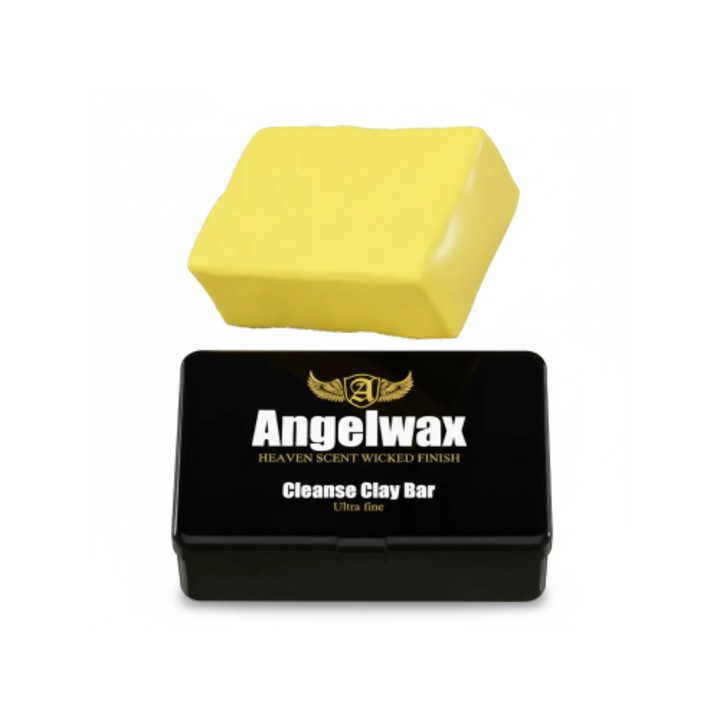 Argila Fina pentru decontaminare Angelwax Clay Bar Medium (Yellow), 100g