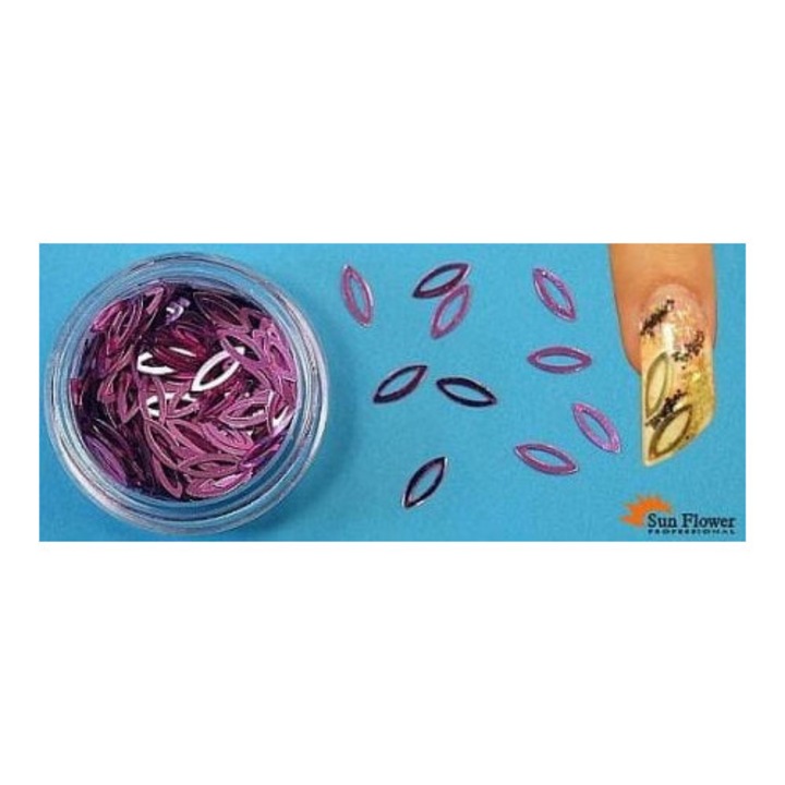 Decoratiune pentru unghii, Sunflower, Ochi de pisica, Mov