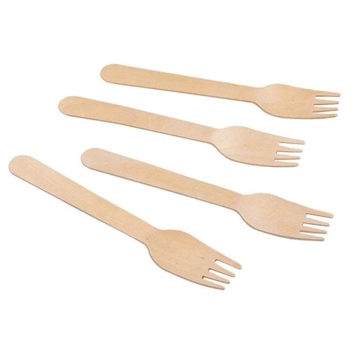 Бамбукови вилици, Екологичен материал, 16 см, 15 бр