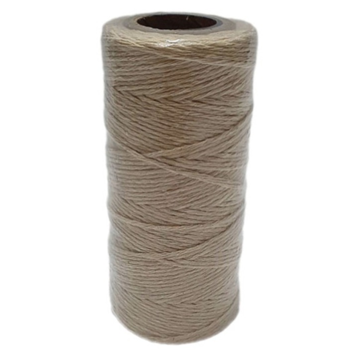 Dokumentum varrócérna / Zsinór, 100% pamut, 70g, Bézs