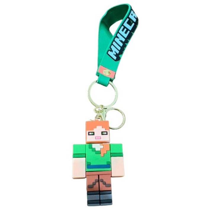 Фигурка ключодържател Minecraft, 7см, многоцветна