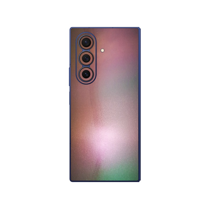 Folie protectoare iSkinz pentru Samsung Galaxy Z Fold7 - Cameleon Color Shift Pearl Simphony, 360 Cut, Skin Adeziv, Protectie Carcasa Spate si Laterale