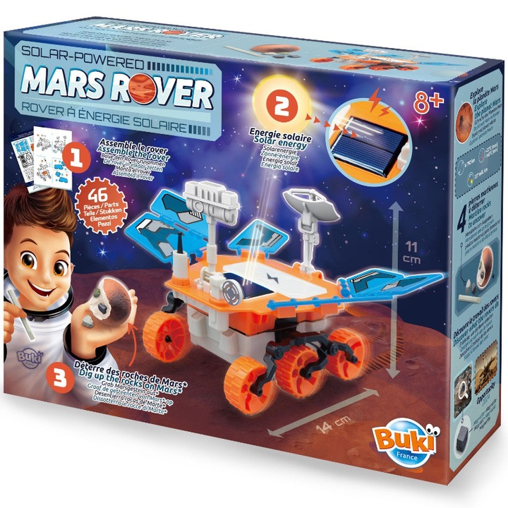 Set de joaca Buki - Rover alimentat cu energie solara