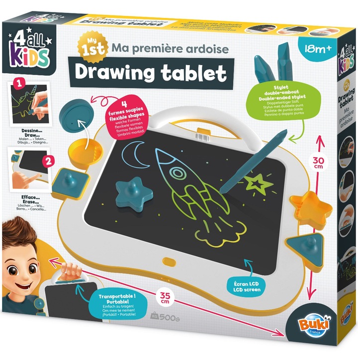 Set de joaca Buki - Prima mea tableta de desen