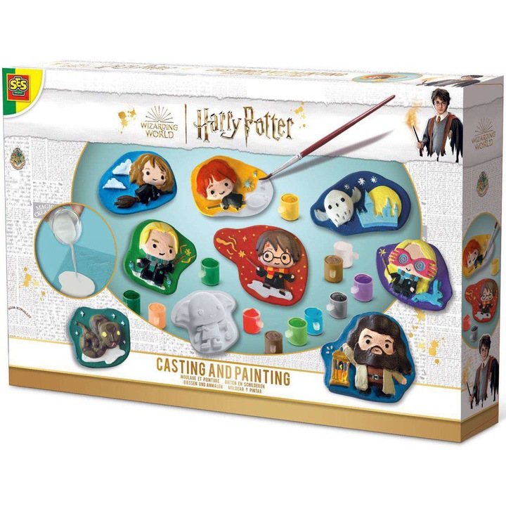 Set creatie SES Creative - Mulaj si pictura, Harry Potter